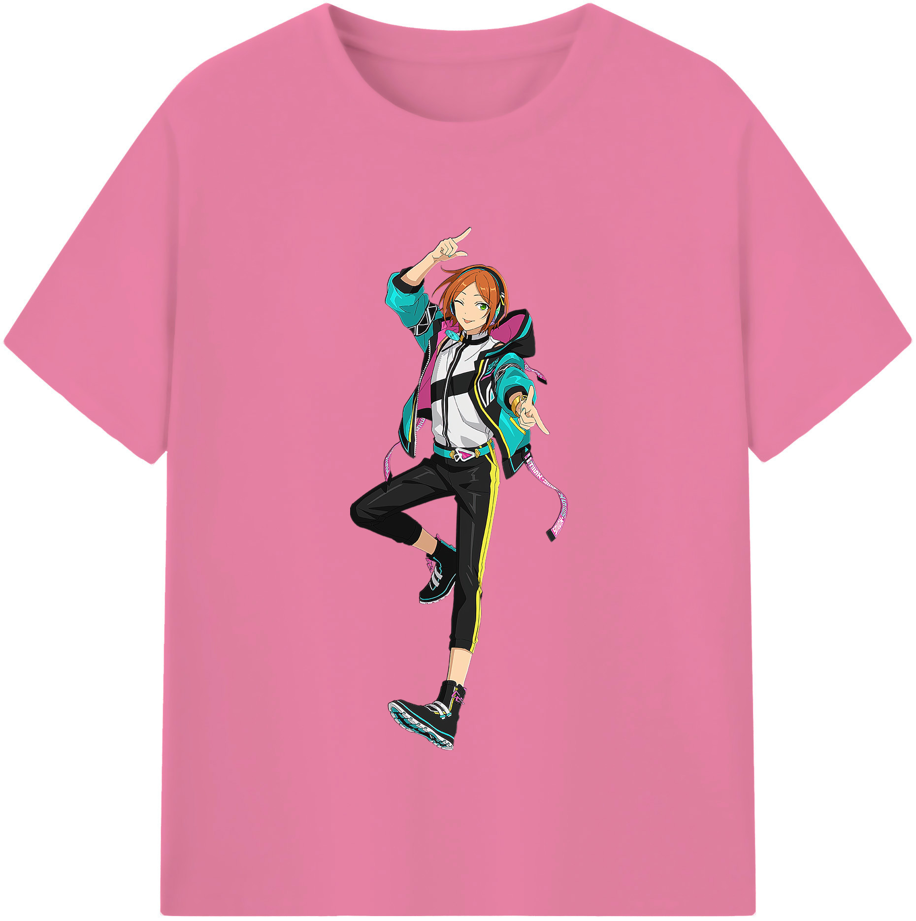 （画像用） あんさんぶるスターズ! Ensemble Stars 綿100％半袖Tシャツ（フロントプリント）